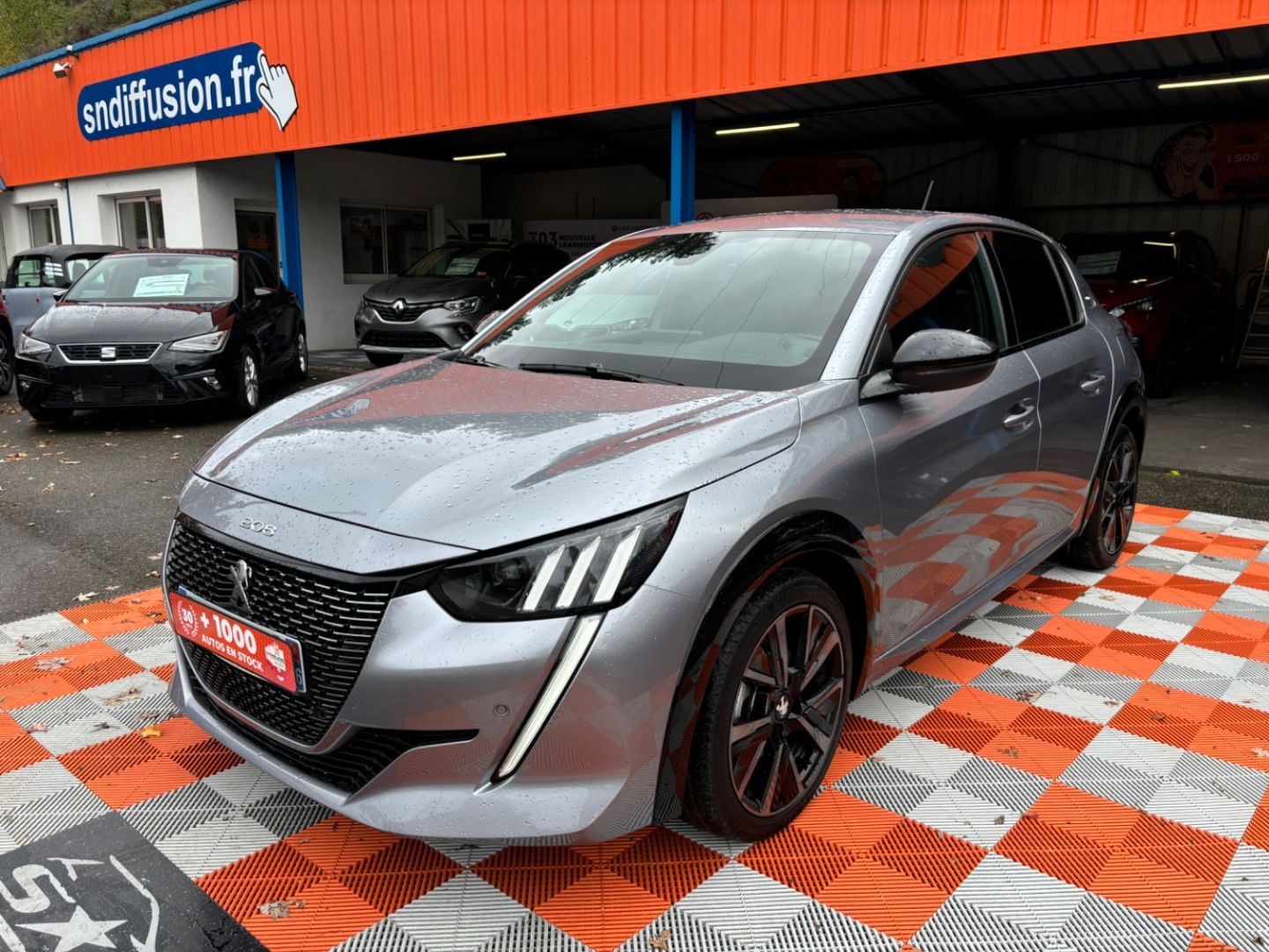 PEUGEOT 208 - PureTech 130 EAT8 GT Full LED GPS 10" Caméra ADML