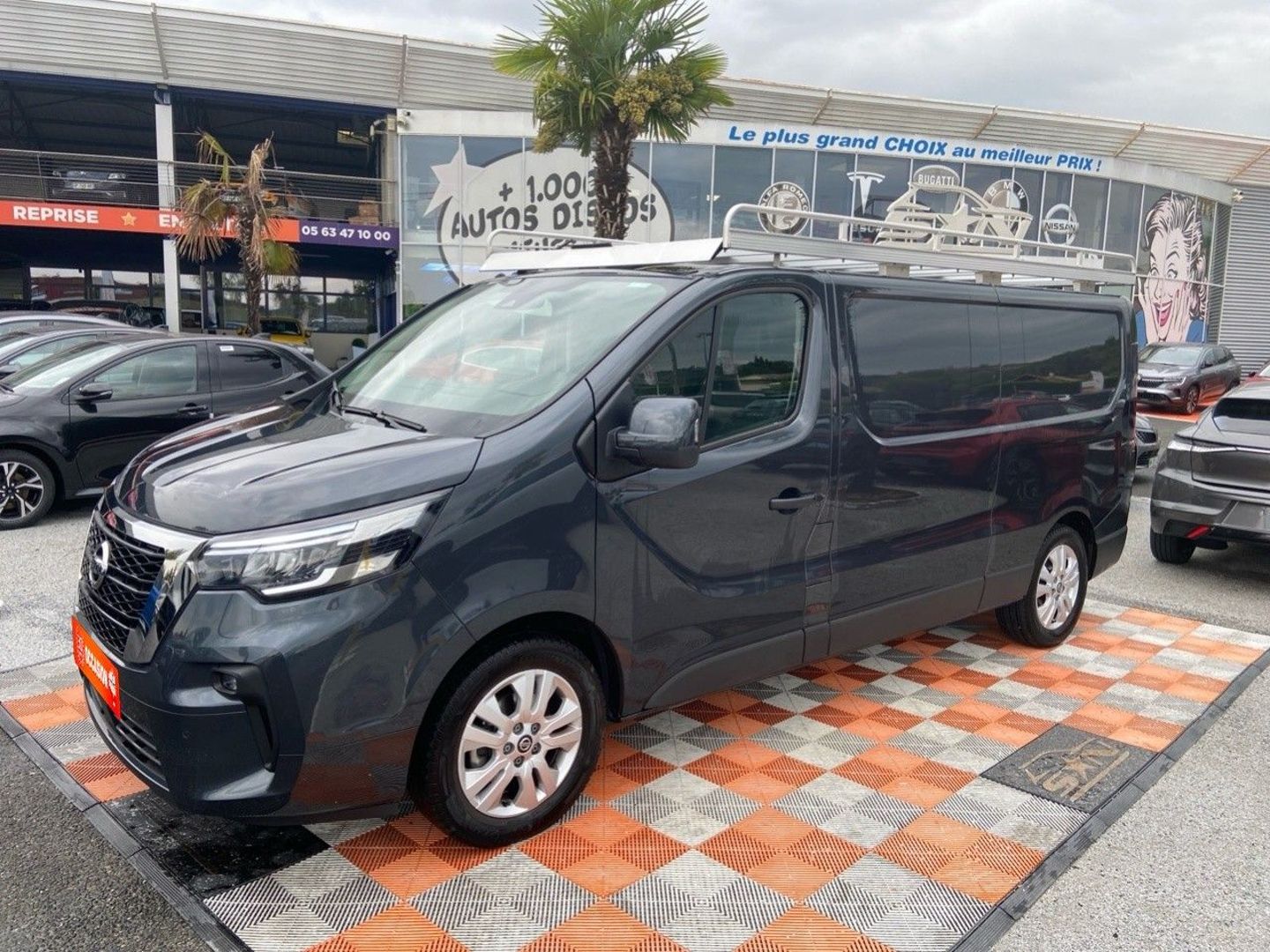 NISSAN PRIMASTAR - L2H1 2.0 DCI 150 DCT TEKNA GPS CAMÉRA GALERIE ATTELAGE BOIS ETAGÈRES 1°MAIN 27450HT (2024)