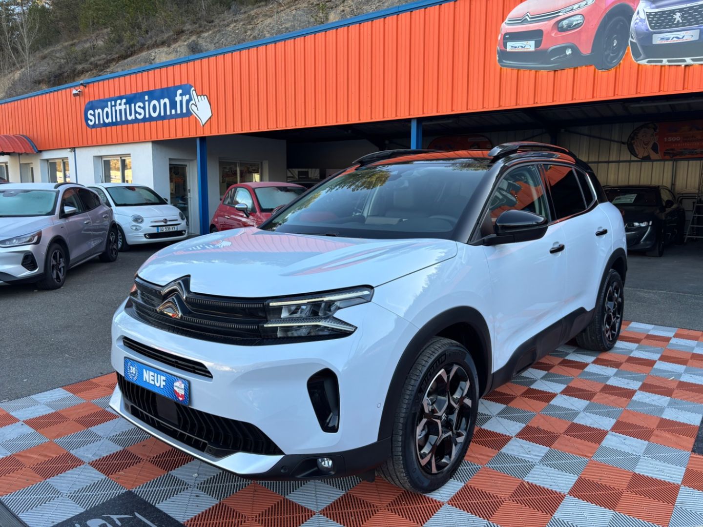 CITROEN C5 AIRCROSS - BLUEHDI 130 EAT8 MAX HAYON TOIT NOIR (2025)