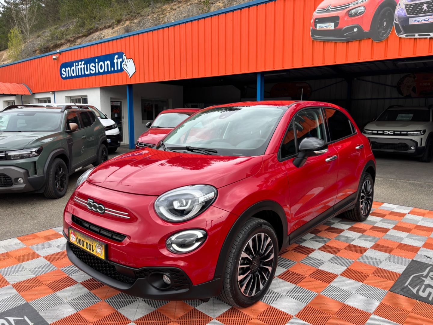 FIAT 500 X 1.5 FIREFLY 130 HYBRID DCT7 Caméra