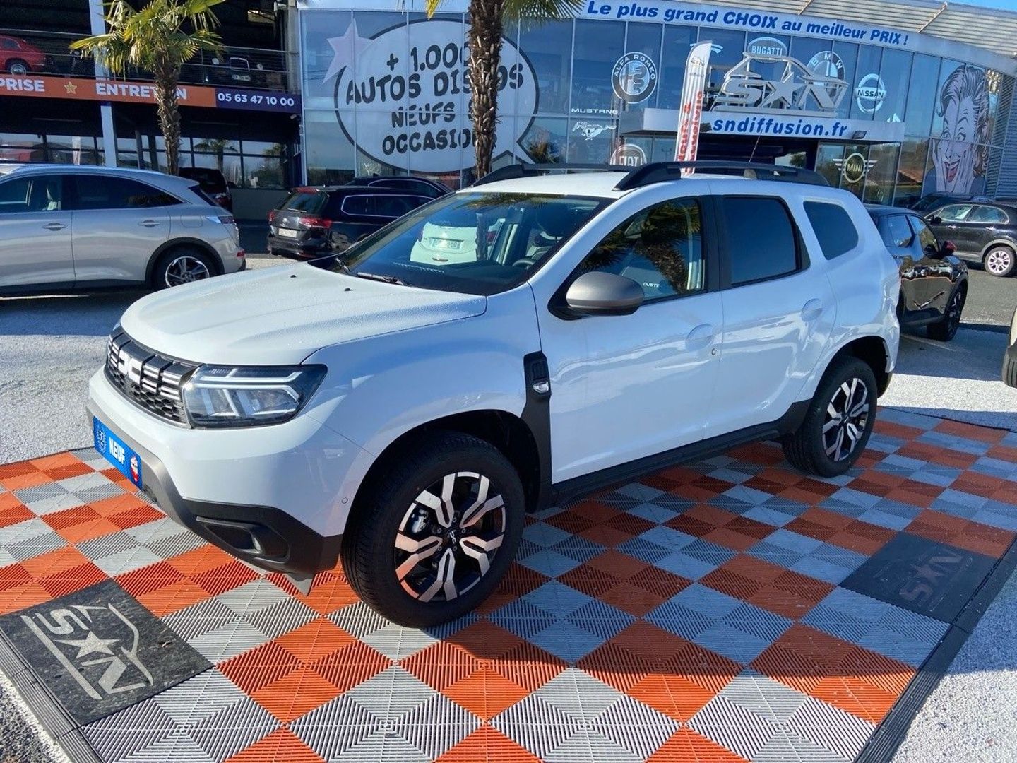 DACIA DUSTER - BLUE DCI 115 4X2 JOURNEY PACK TECHNO CAMÉRA 360° RS (2023)