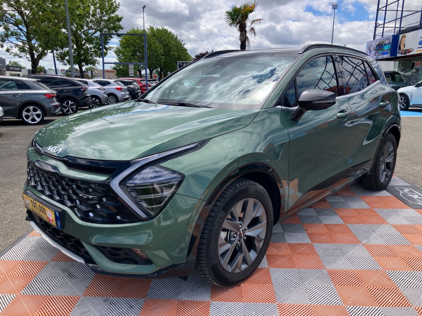 KIA SPORTAGE - 1.6 T-GDI HEV 230 BVA6 4x4 GT LINE PREMIUM CUIR Toit Caméra 360° 1°Main