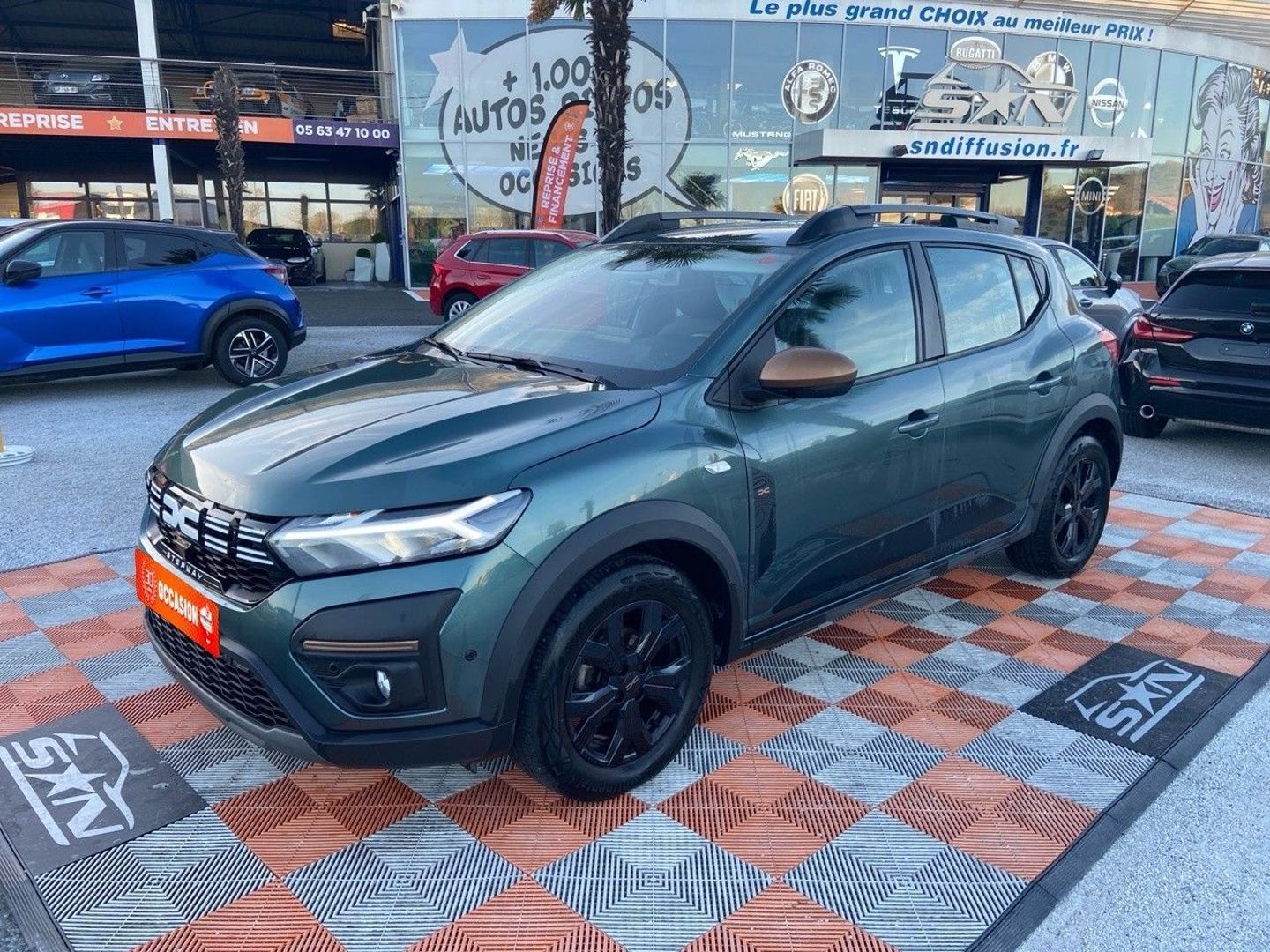 DACIA SANDERO - ECO-G 100 BV6 STEPWAY EXTREME + GPS Caméra JA 16"