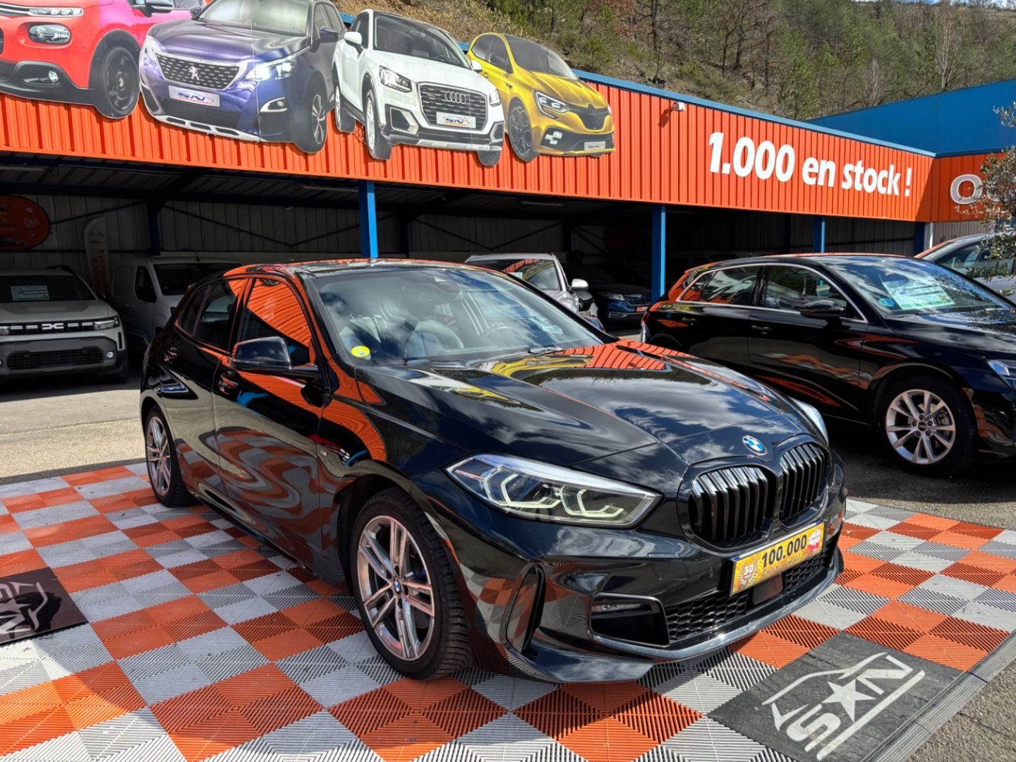 BMW SERIE 1 - (F40) 118D 150 BVA8 MSPORT GPS Caméra ADML Aileron M