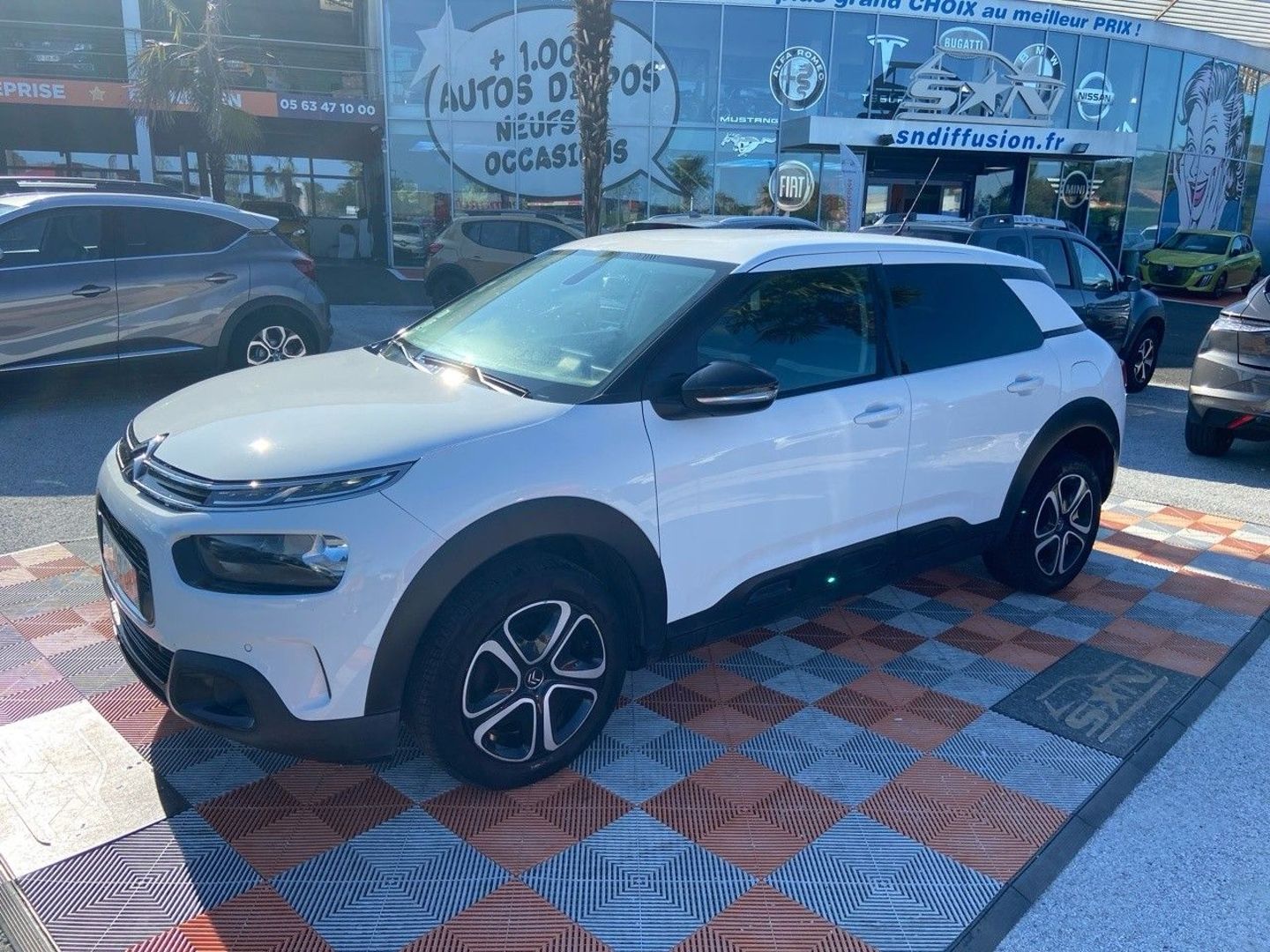 CITROEN C4 CACTUS - BLUEHDI 100 BV6 FEEL BUSINESS GPS RADARS AV-AR SIÈGES ADVANCED (2020)