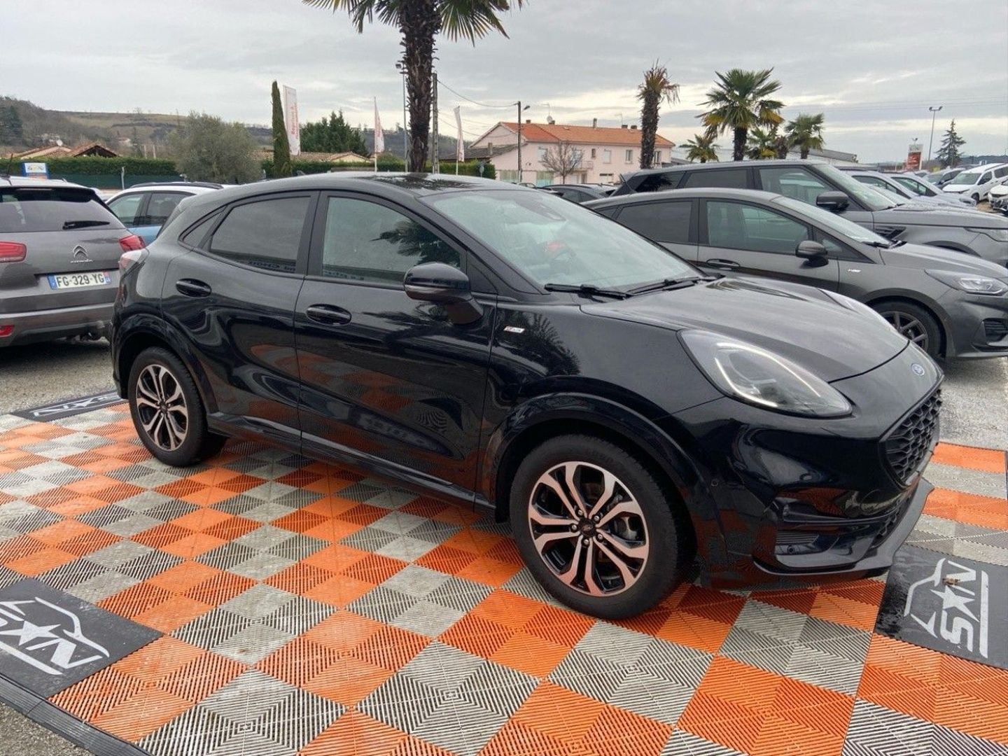 FORD PUMA - 1.0 ECOBOOST 155 MHEV POWERSHIFT ST LINE GPS Caméra Hayon JA 17"