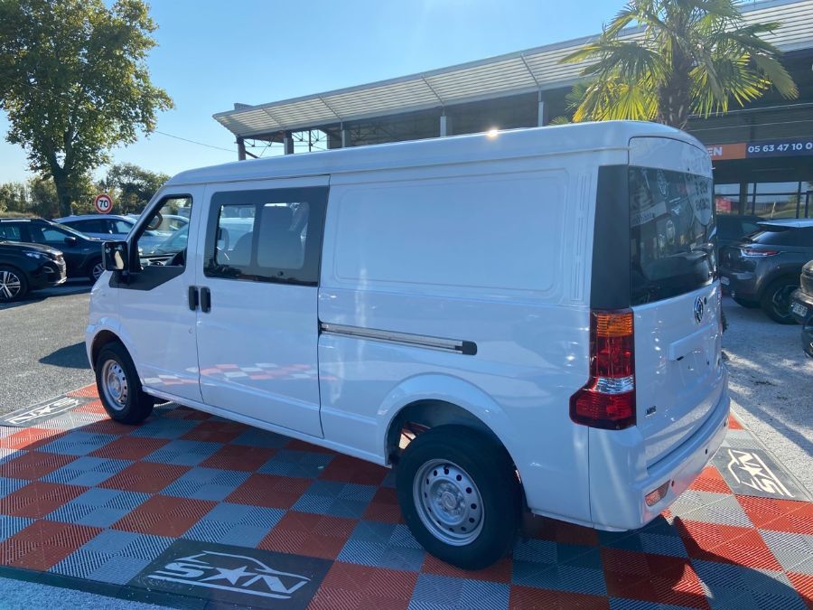 DFSK Eco City 35 - CABINE APPROFONDIE 4 Places Caméra 2 Portes Lat. Clim. Bluetooth Hayon Tôlé