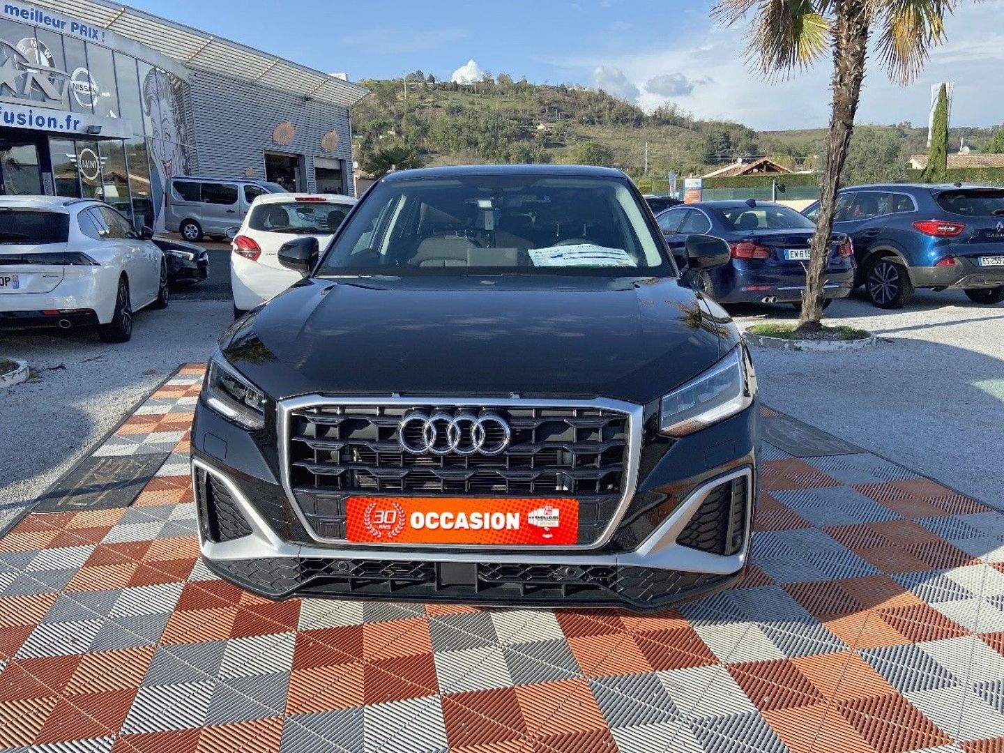 AUDI Q2 - 35 TFSI 150 S-TRONIC S-LINE Ext GPS Caméra Hayon Keyless