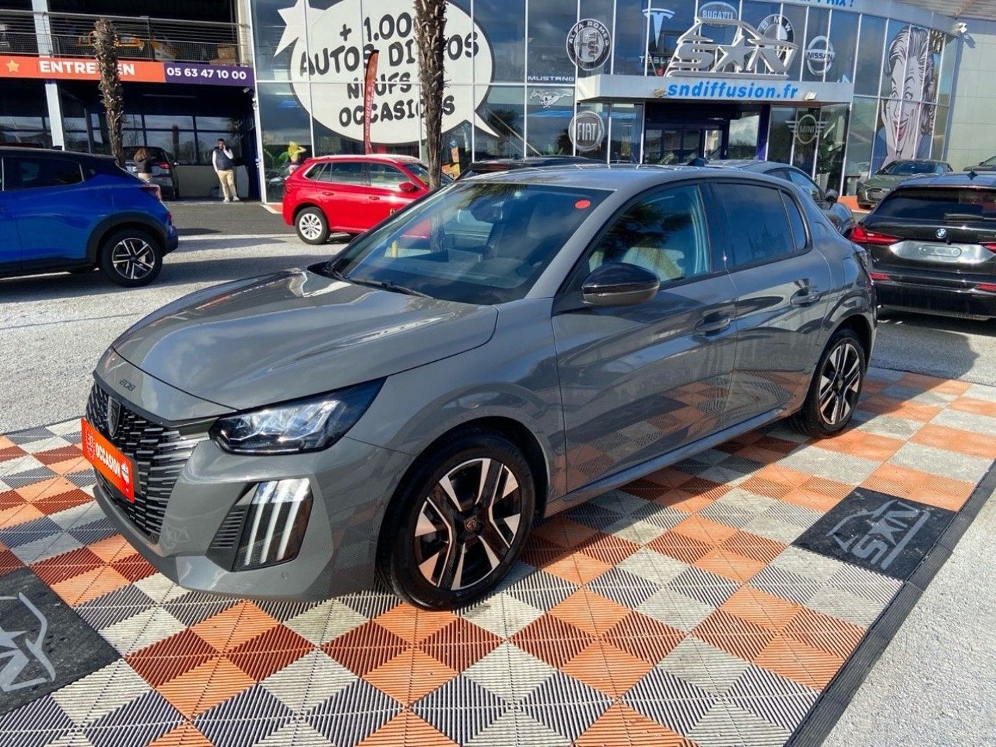 PEUGEOT 208 - 100 BV6 ALLURE Radars AV-AR Ecran 10"