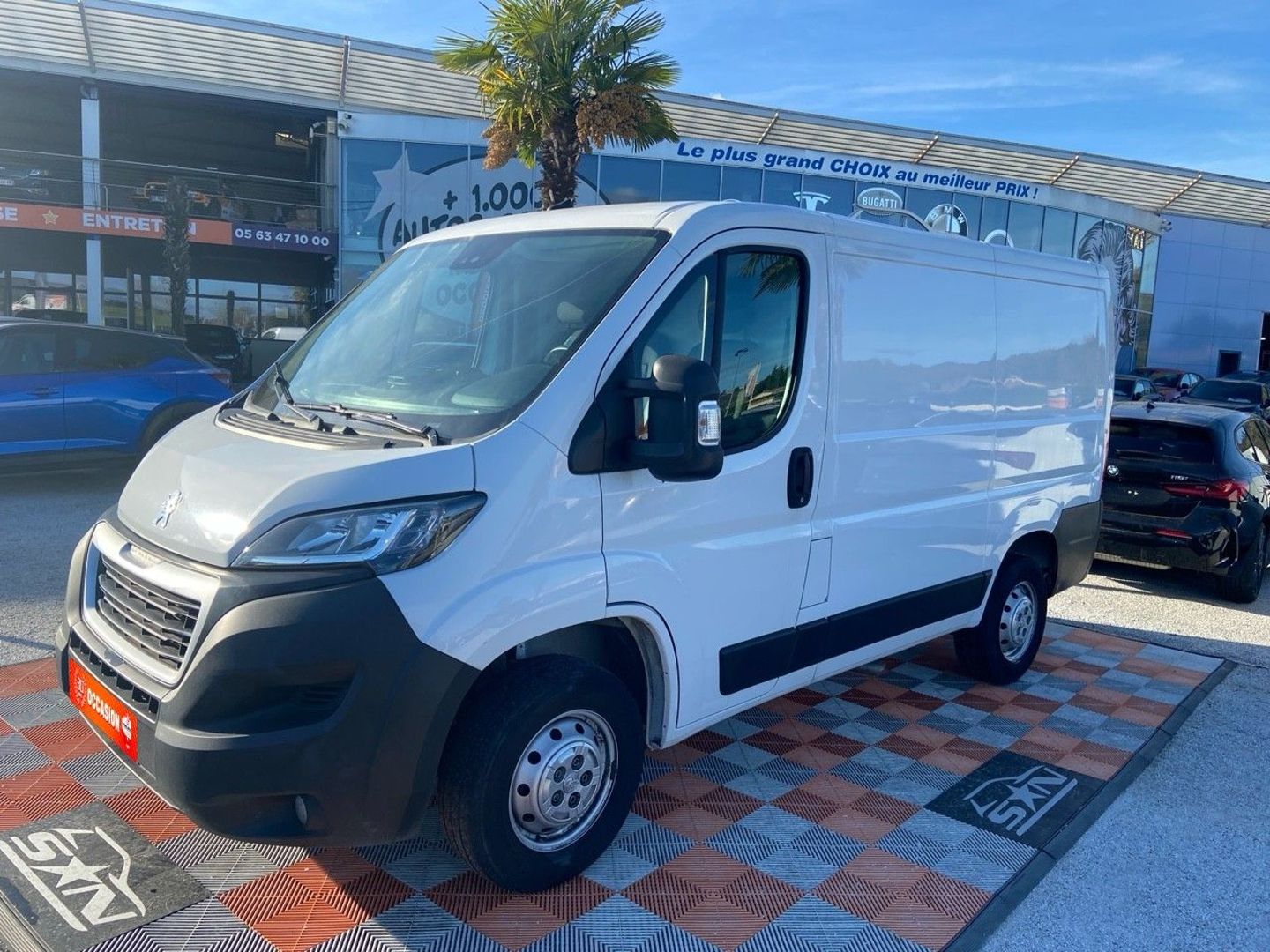 PEUGEOT BOXER - 330 L1H1 2.2 BLUEHDI 140 BV6 ASPHALT GPS CAMÉRA 17000HT (2022)