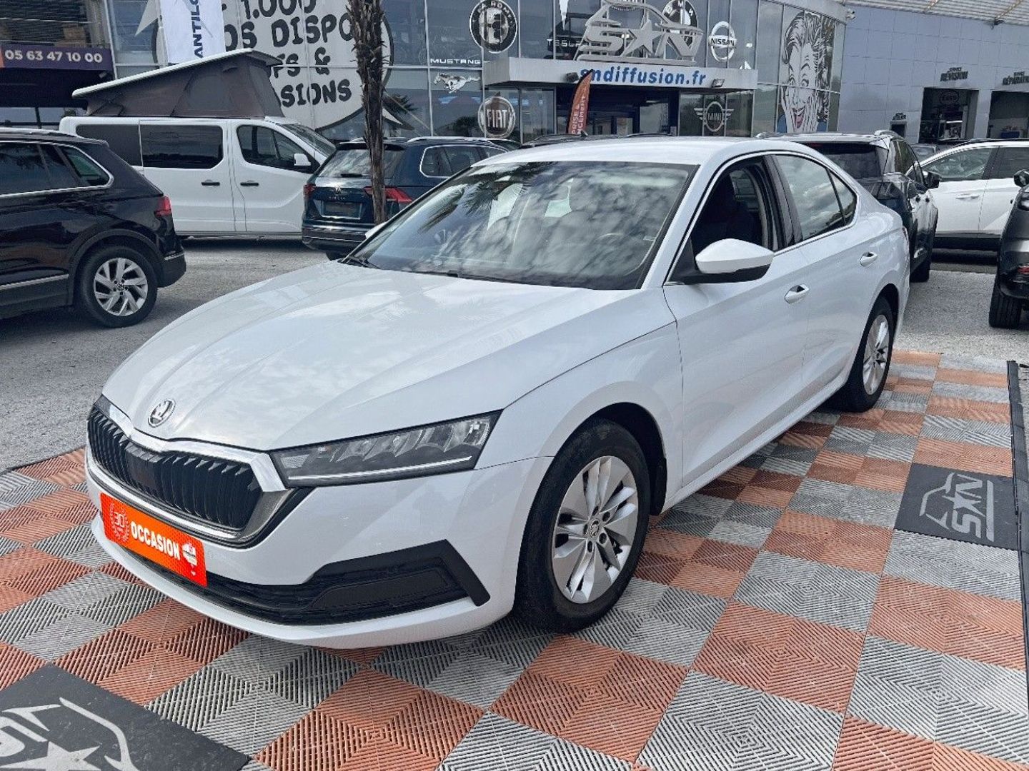 SKODA OCTAVIA 2.0 TDI 115 BV6 AMBITION Caméra