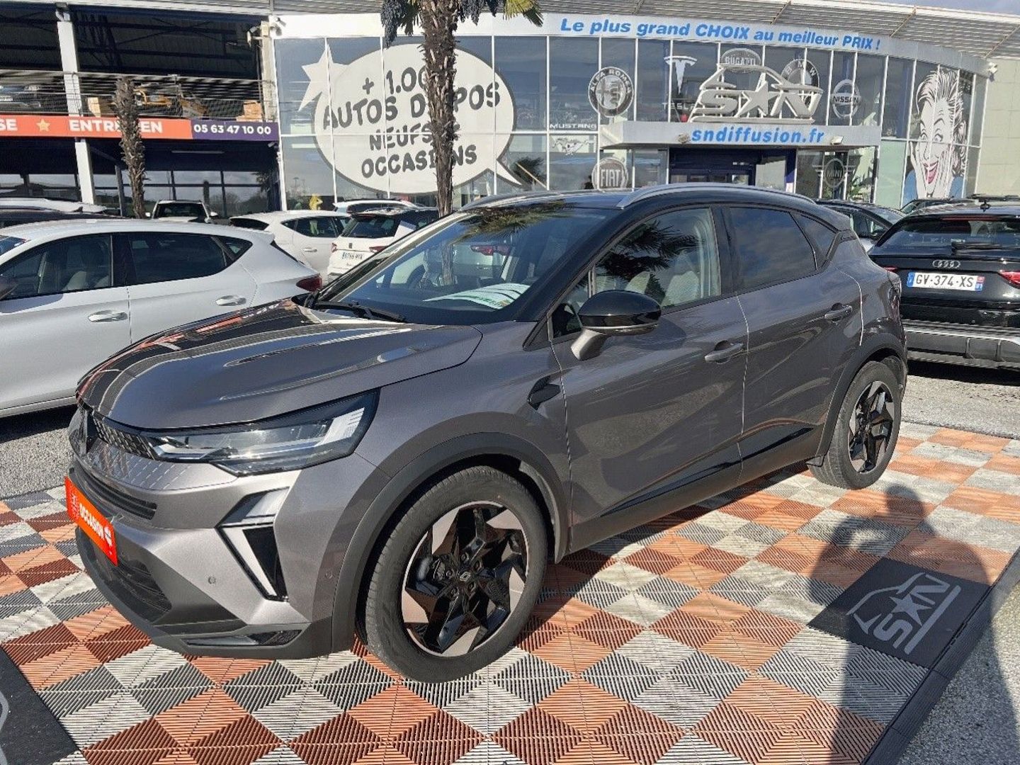 RENAULT CAPTUR - ECO-G 100 BV6 TECHNO GPS Caméra JA 18" Hifi