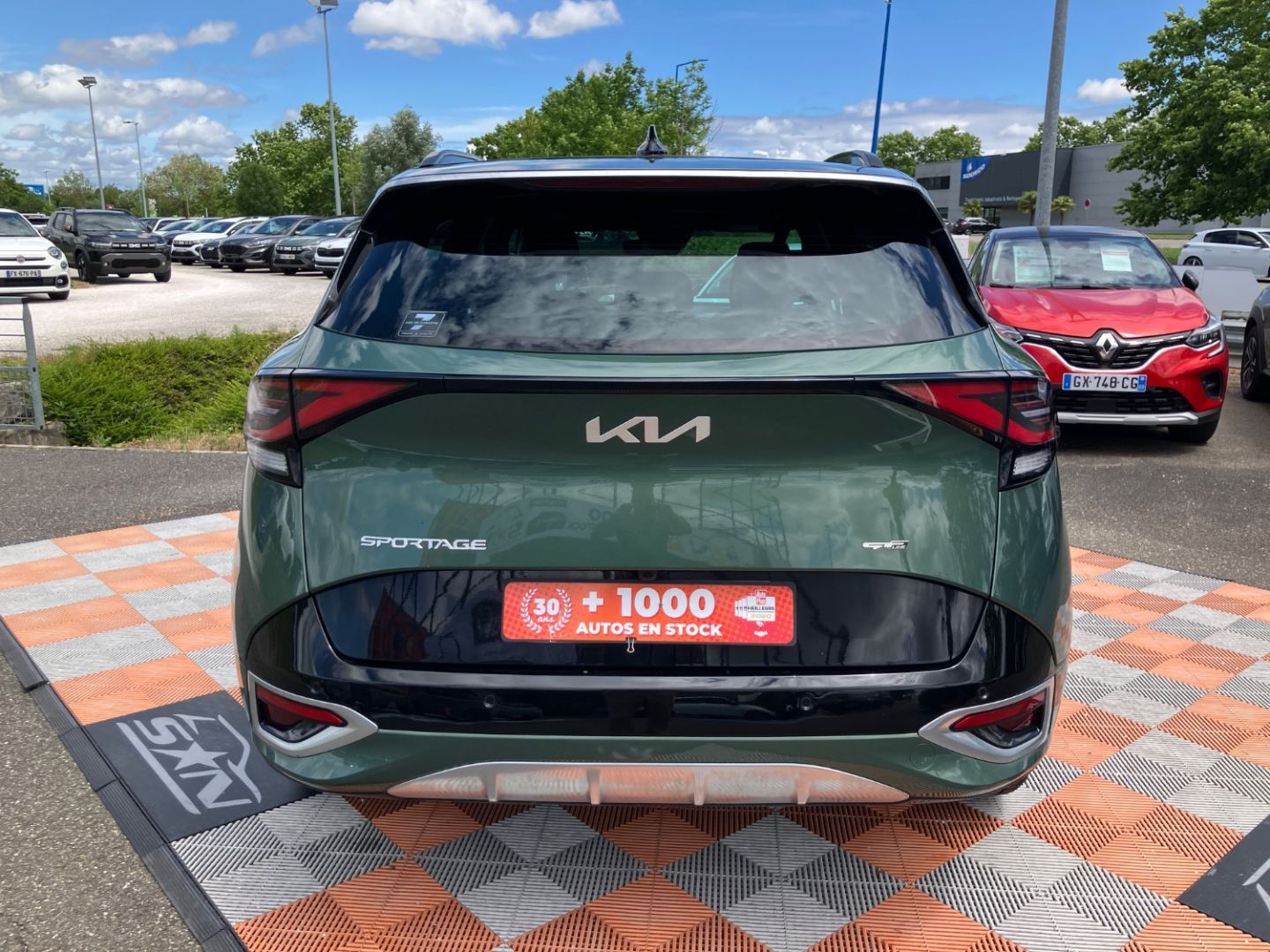 KIA SPORTAGE - 1.6 T-GDI HEV 230 BVA6 4x4 GT LINE PREMIUM CUIR Toit Caméra 360° 1°Main