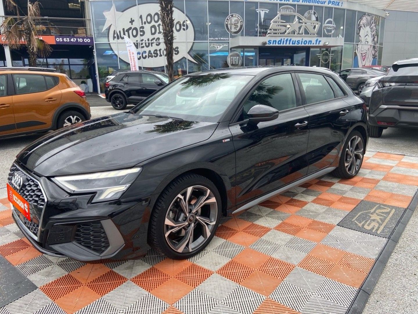 AUDI A3 SPORTBACK - 35 TFSI 150 S LINE GPS CAMÉRA JA 18" (2021)