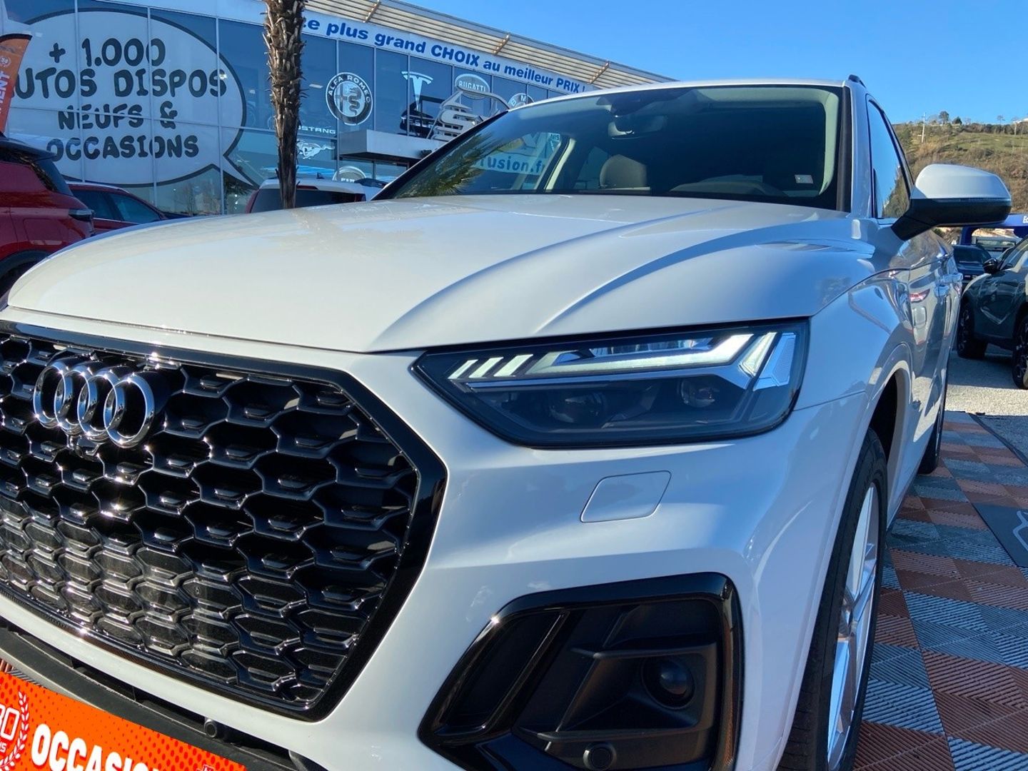 AUDI Q5 SPORTBACK - 40 TDI 204 QUATTRO S-Tronic S LINE Ext GPS Caméra JA 19" Black Pack