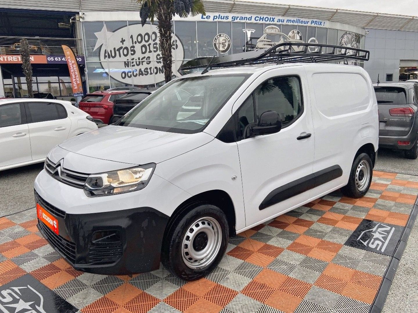 CITROEN BERLINGO - PureTech 110 BV6 M Clim Pte Lat Galerie 1°Main