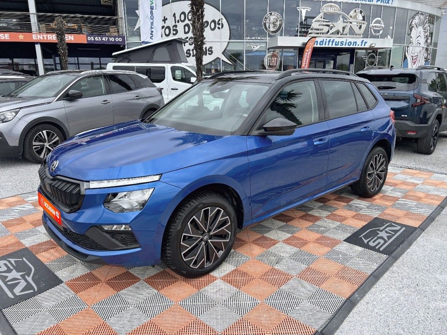 SKODA KAMIQ - 1.5 TSI 150 ACT BV6 EDITION Caméra JA 17" Pack Black