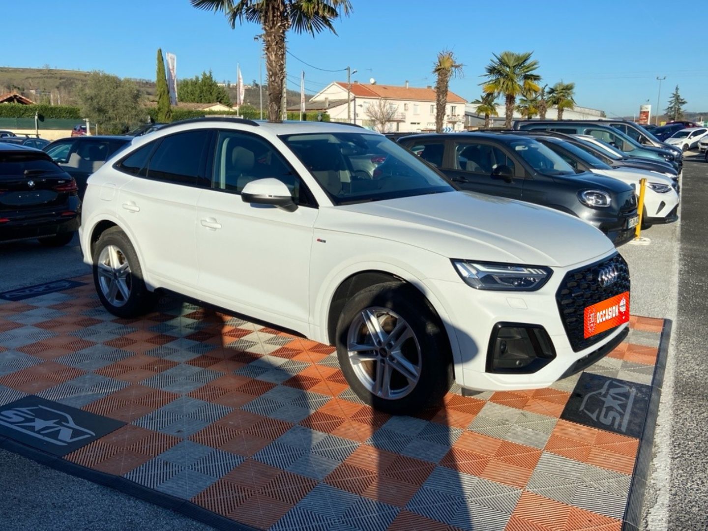AUDI Q5 SPORTBACK - 40 TDI 204 QUATTRO S-Tronic S LINE Ext GPS Caméra JA 19" Black Pack