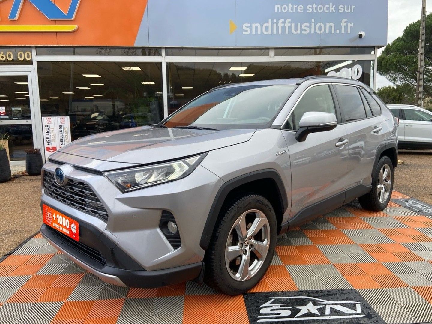 TOYOTA RAV 4 - V 2.5 HYBRIDE 218 BVA DYNAMIC BUSINESS GPS 1°MAIN (2021)