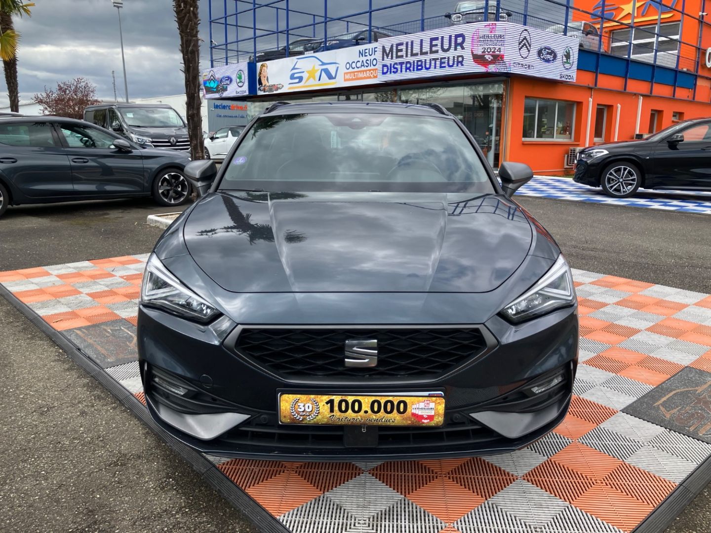 SEAT LEON ST - 1.5 TSI 150 DSG7 SPORTSTOURER FR GPS CAMÉRA HAYON KEYLESS (2021)