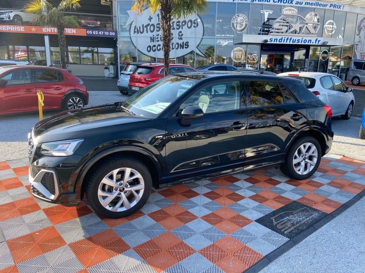 AUDI Q2 - 35 TFSI 150 S-TRONIC S LINE EXT GPS CAMÉRA HAYON KEYLESS (2023)