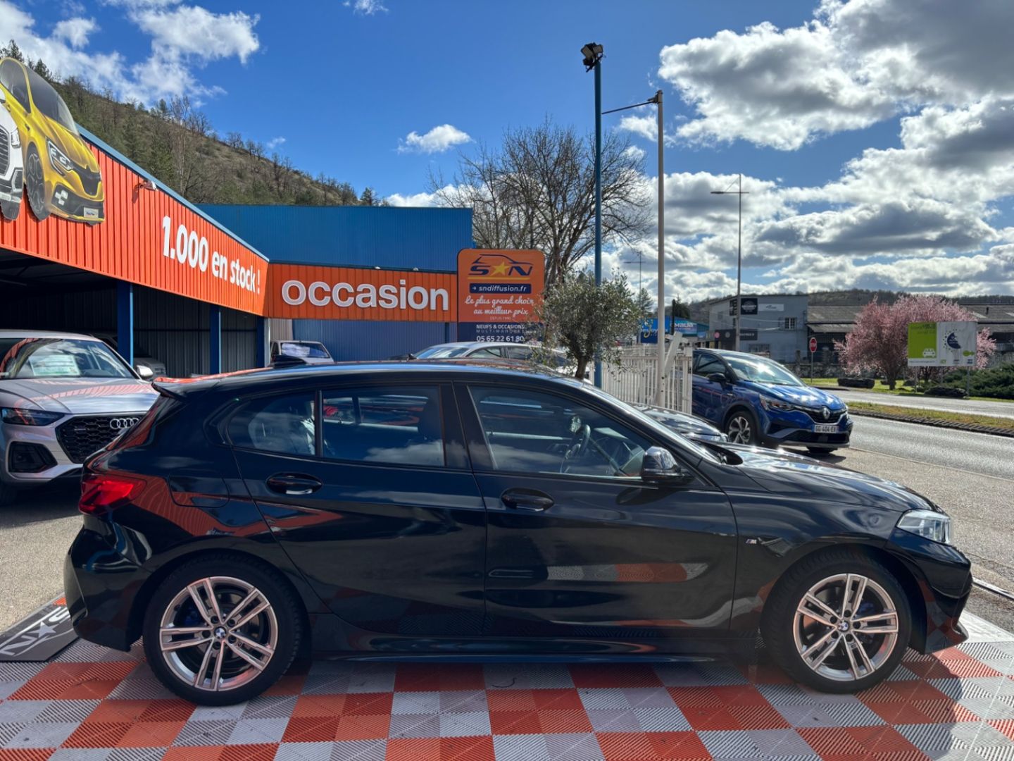 BMW SERIE 1 - (F40) 118D 150 BVA8 MSPORT GPS Caméra ADML Aileron M