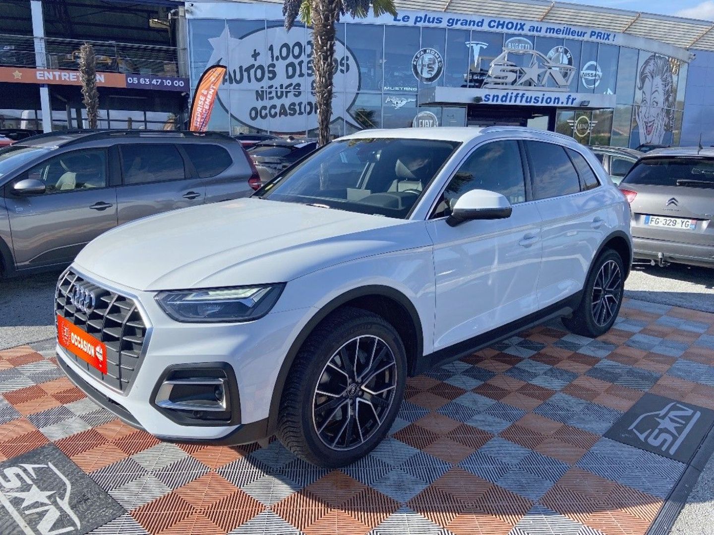 AUDI Q5 - NEW 40 TDI 204 BVA QUATTRO SLINE Export JA 20" Pack Assistance