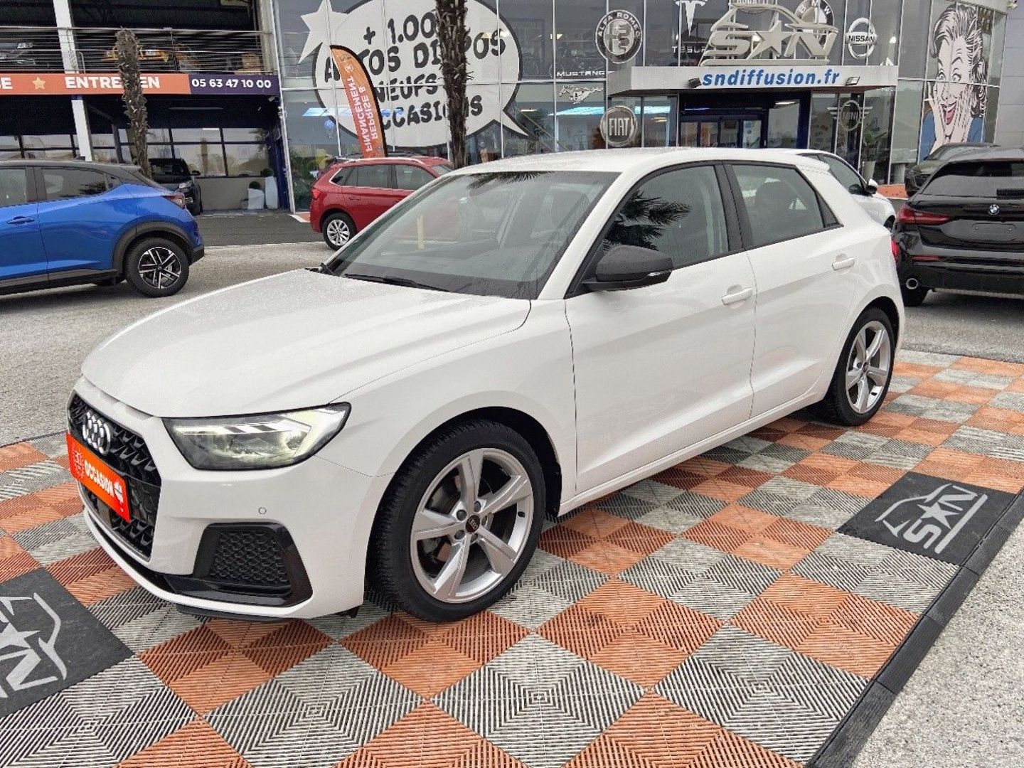 AUDI A1 SPORTBACK - 35 TFSI 150 S-TRONIC DESIGN LUXE CUIR CAMÉRA 1°MAIN (2023)