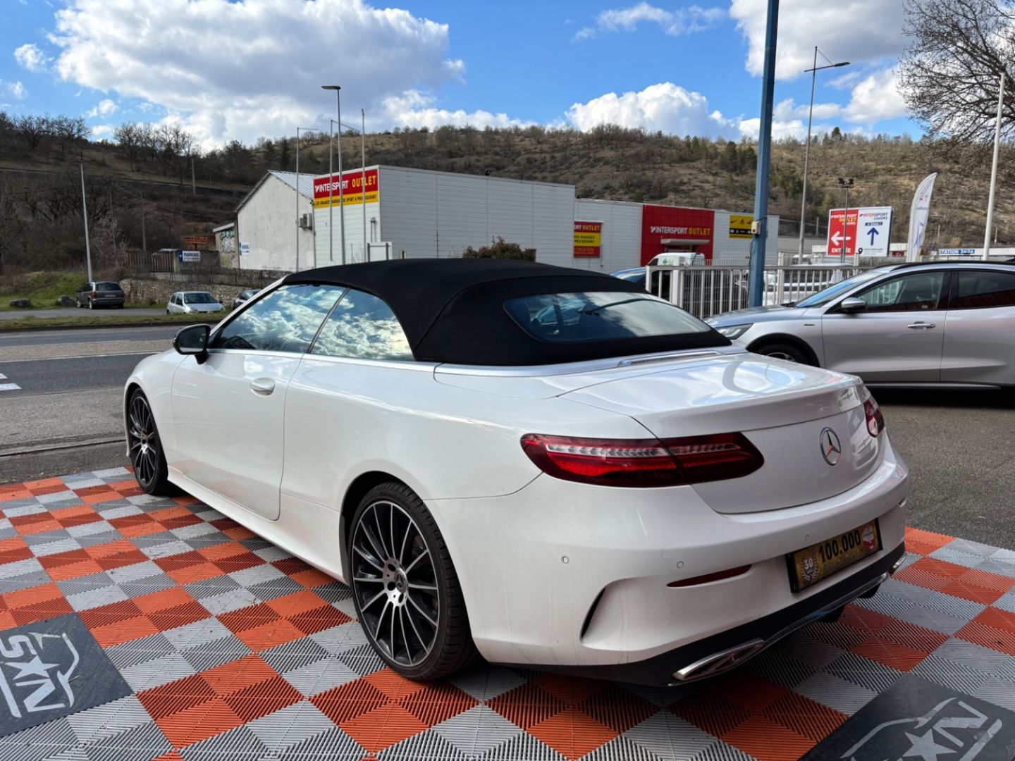 MERCEDES-BENZ CLASSE E CABRIOLET - 220 d 194 BVA SPORT LINE PACK AMG