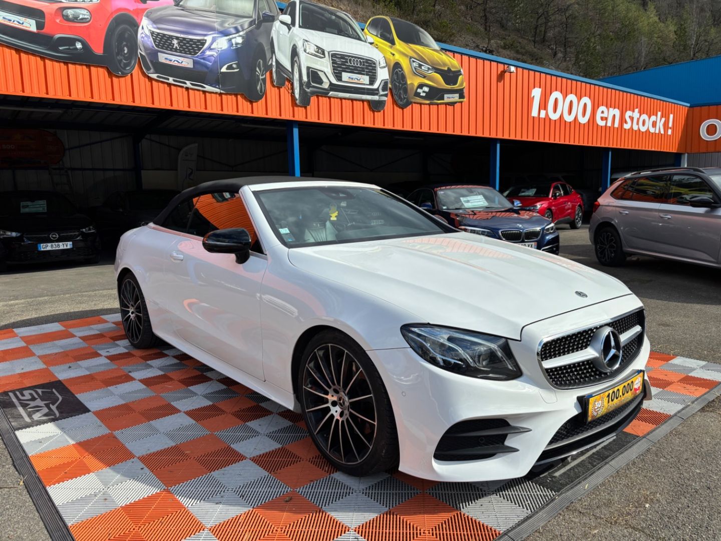 MERCEDES-BENZ CLASSE E CABRIOLET - 220 d 194 BVA SPORT LINE PACK AMG