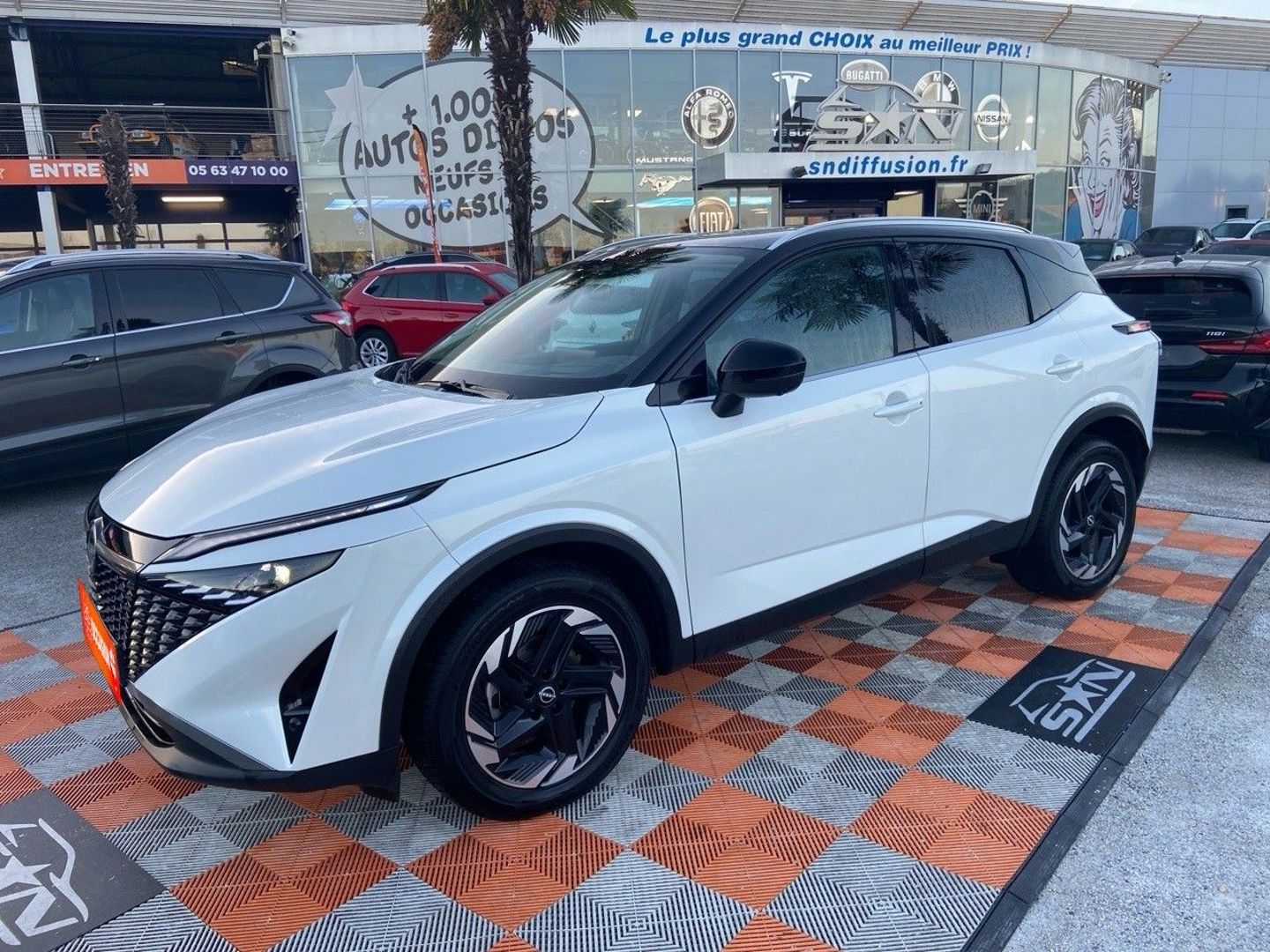 NISSAN QASHQAI Phase 2 NEW Mild Hybrid 158 X-TRONIC N-CONNECTA Toit Hayon GPS Caméra 360° Pack Hiver