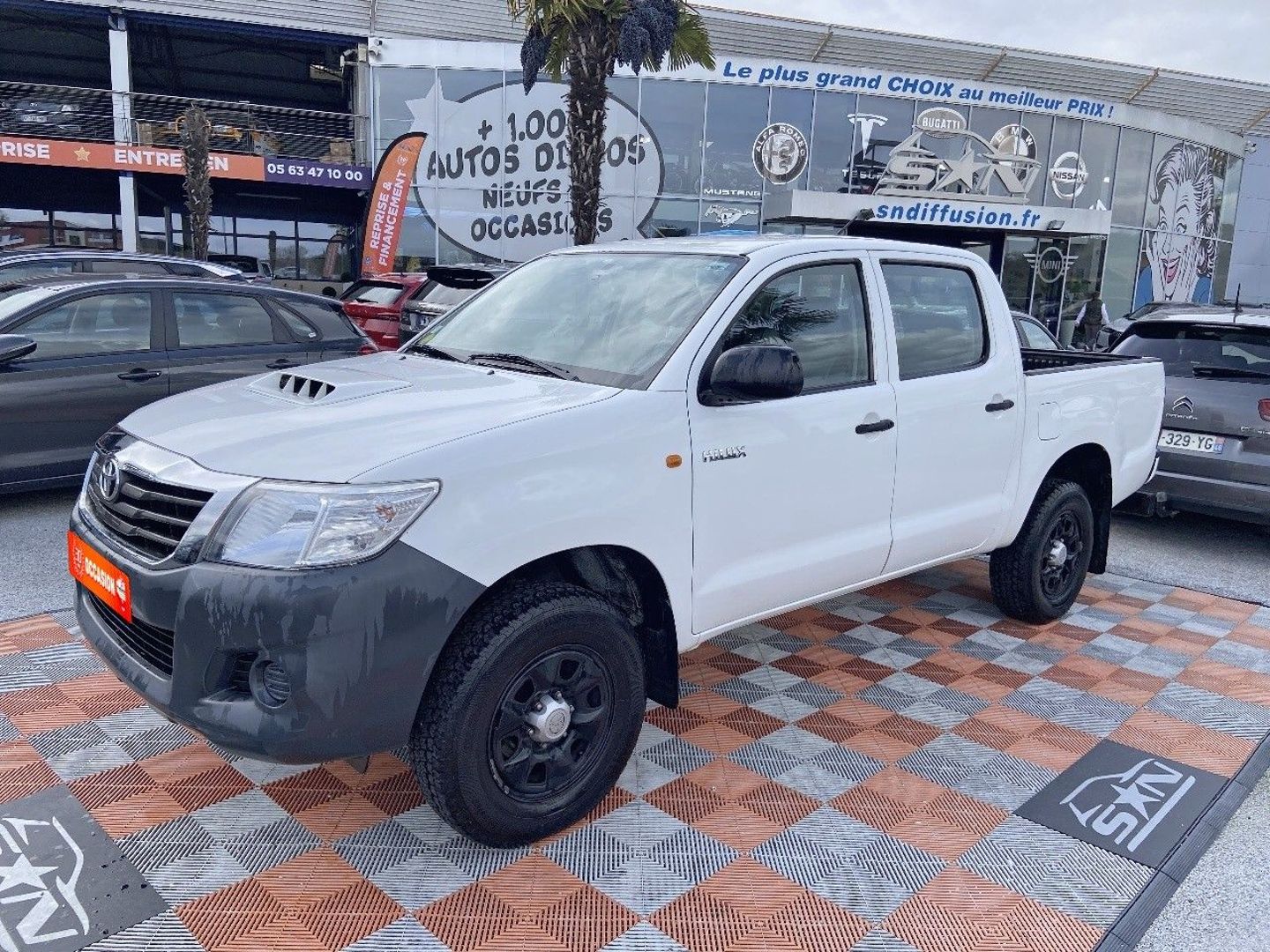 TOYOTA HILUX DOUBLE CABINE - 2.5 D4D 144 DOUBLE CABINE 2WD