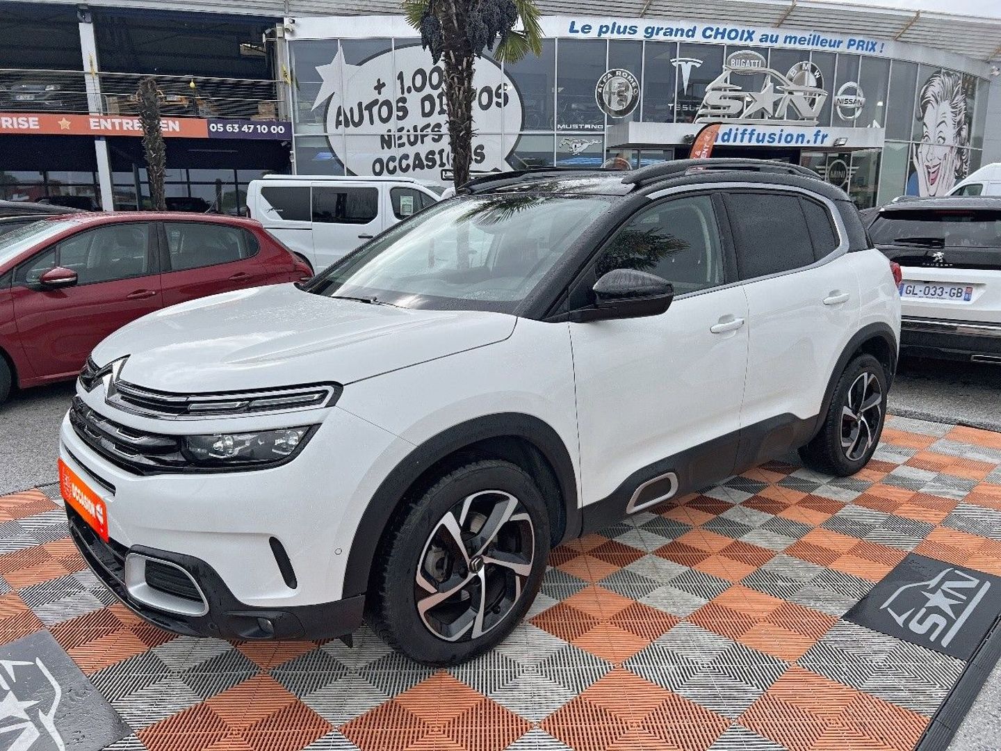 CITROEN C5 AIRCROSS Puretech 180 EAT8 SHINE Toit Ouvrant Hayon Grip