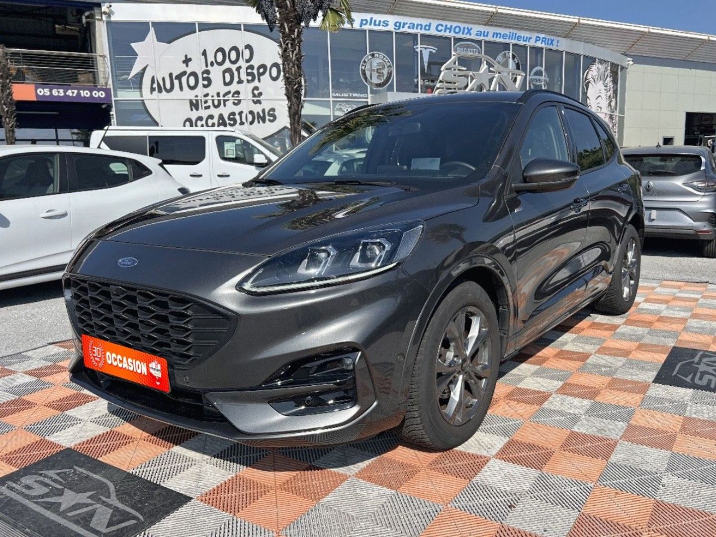 FORD KUGA - 2.0 TDCI 120 ST LINE X BVA GPS Caméra Hayon Pack Hiver Attelage