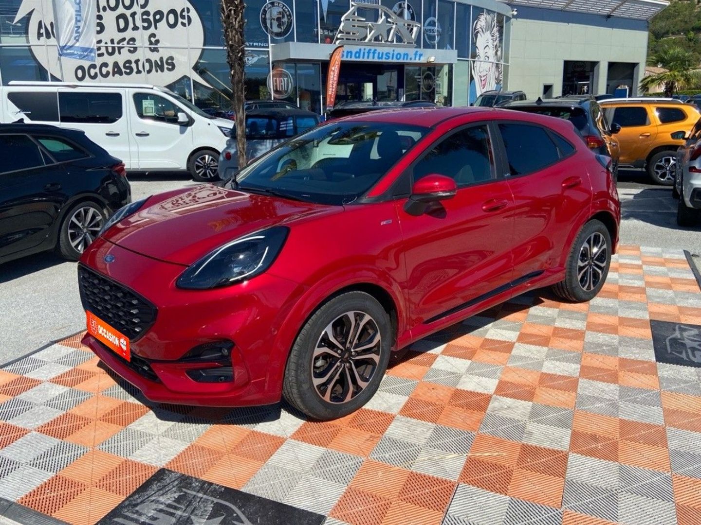 FORD PUMA - 1.0 Hybrid 125 BVA ST LINE Caméra Pack Confort & Hiver