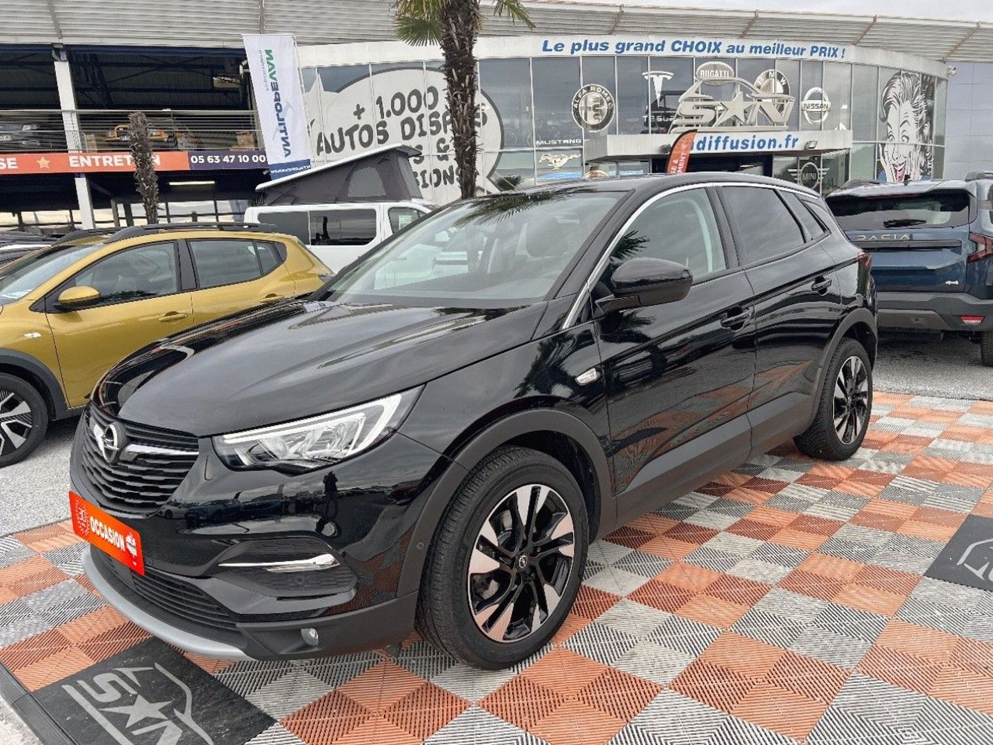 OPEL GRANDLAND X - 1.5 D 130 AUTO ELEGANCE GPS Hayon Caméra Toit Pano