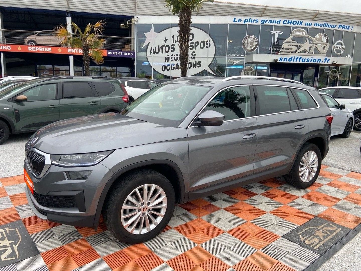 SKODA KODIAQ - 1.5 TSI 150 BVA AMBITION Caméra 7 PL