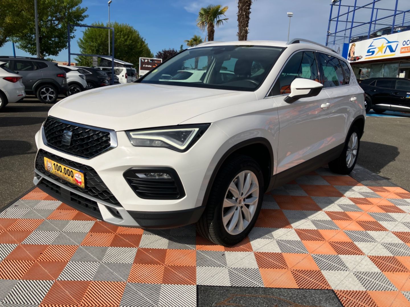 SEAT ATECA - 2.0 TDI 150 DSG7 STYLE GPS CAMÉRA LED 1°MAIN (2022)