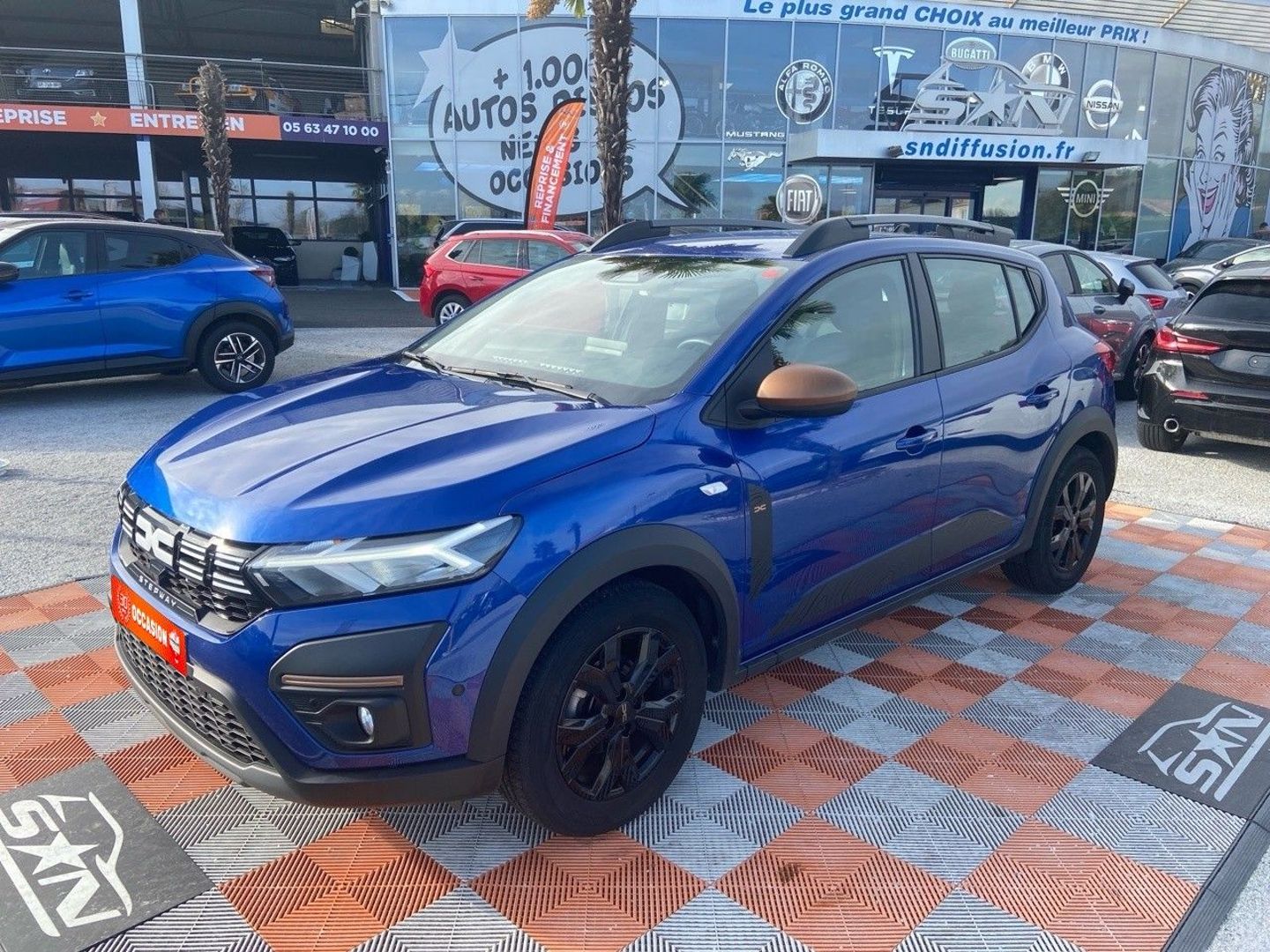 DACIA SANDERO - ECO-G 100 BV6 STEPWAY EXTREME + GPS Caméra JA 16"