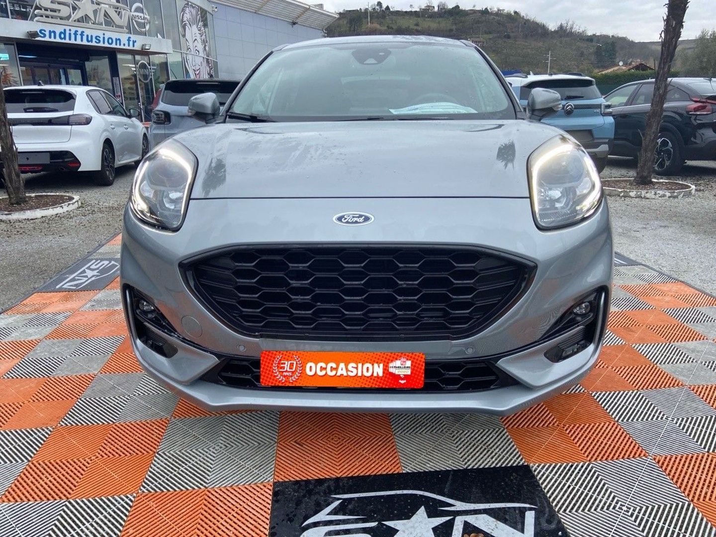 FORD PUMA - 1.0 ECOBOOST 155 MHEV POWERSHIFT ST LINE GPS Caméra Hayon JA 17"