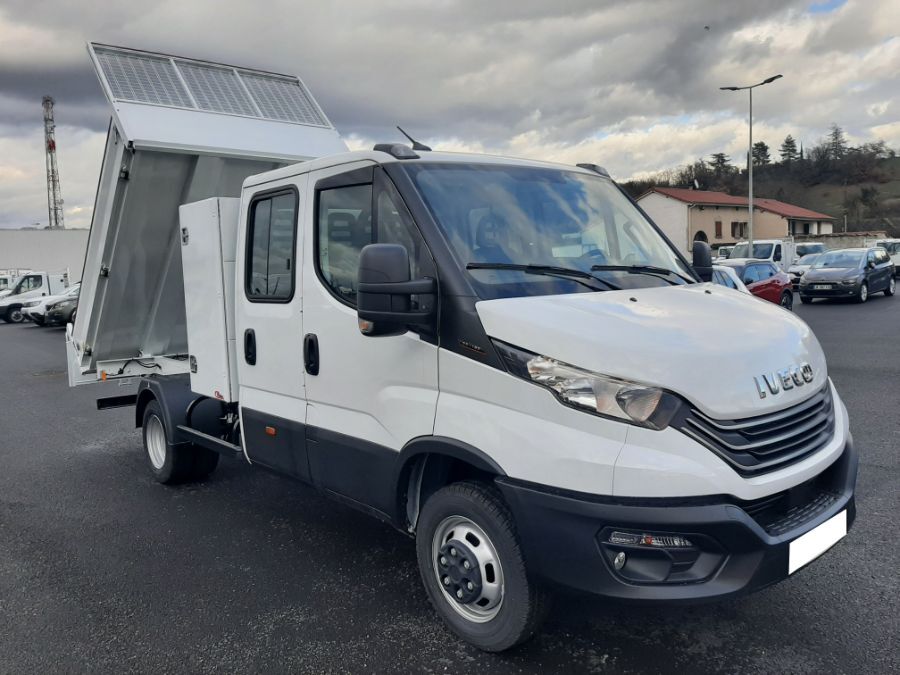IVECO DAILY - 35C16H 3.0 DOUBLE CABINE BENNE + COFFRE (2022)