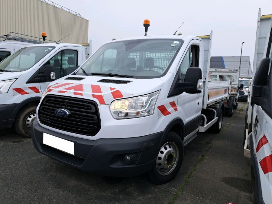 FORD TRANSIT CHASSIS CABINE - P350 L2 2.0 TDCI 170 TREND BENNE (2019)