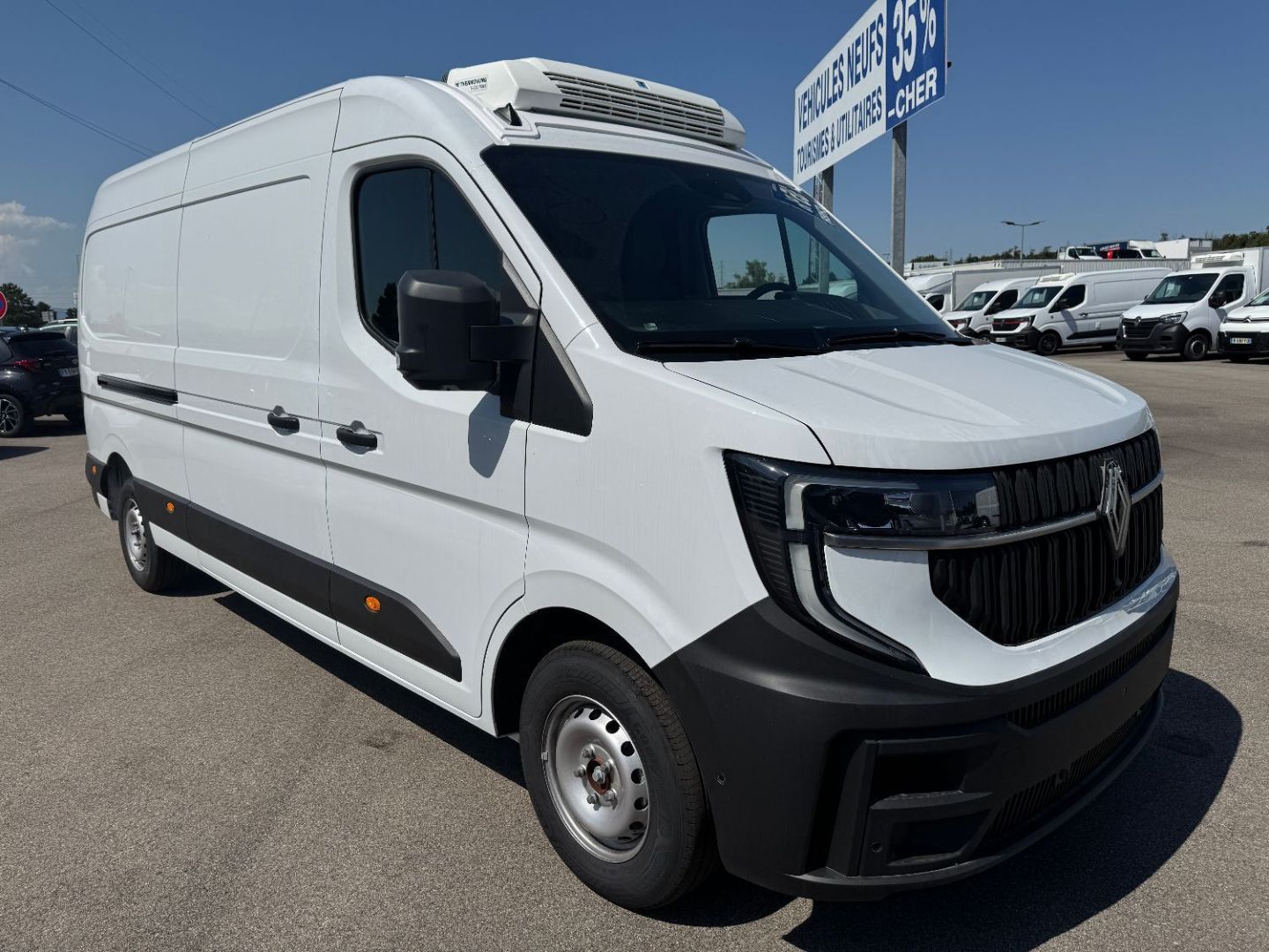 RENAULT MASTER FRIGORIFIQUE 150CV L3H2 8,8M3 GROUPE THERMOKING CELLULE TRIMAT