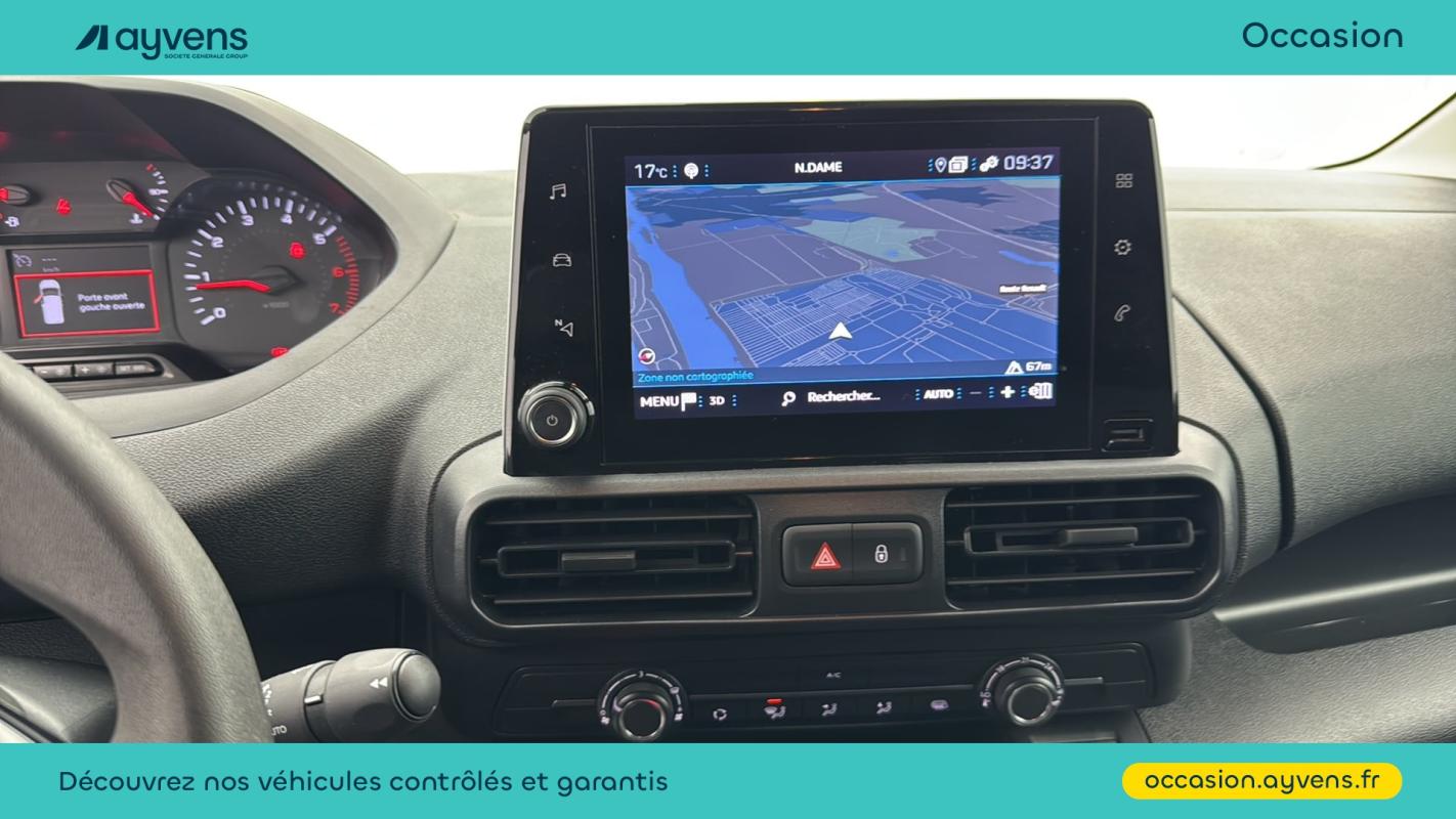 Peugeot Partner - Standard 650kg BlueHDi 100ch S&S Asphalt