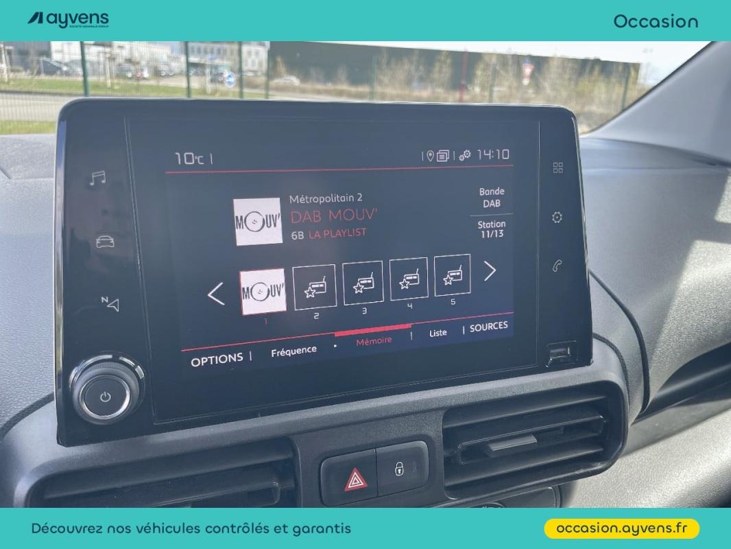 Citroën Berlingo - Van XL 950kg BlueHDi 100 S&S Driver