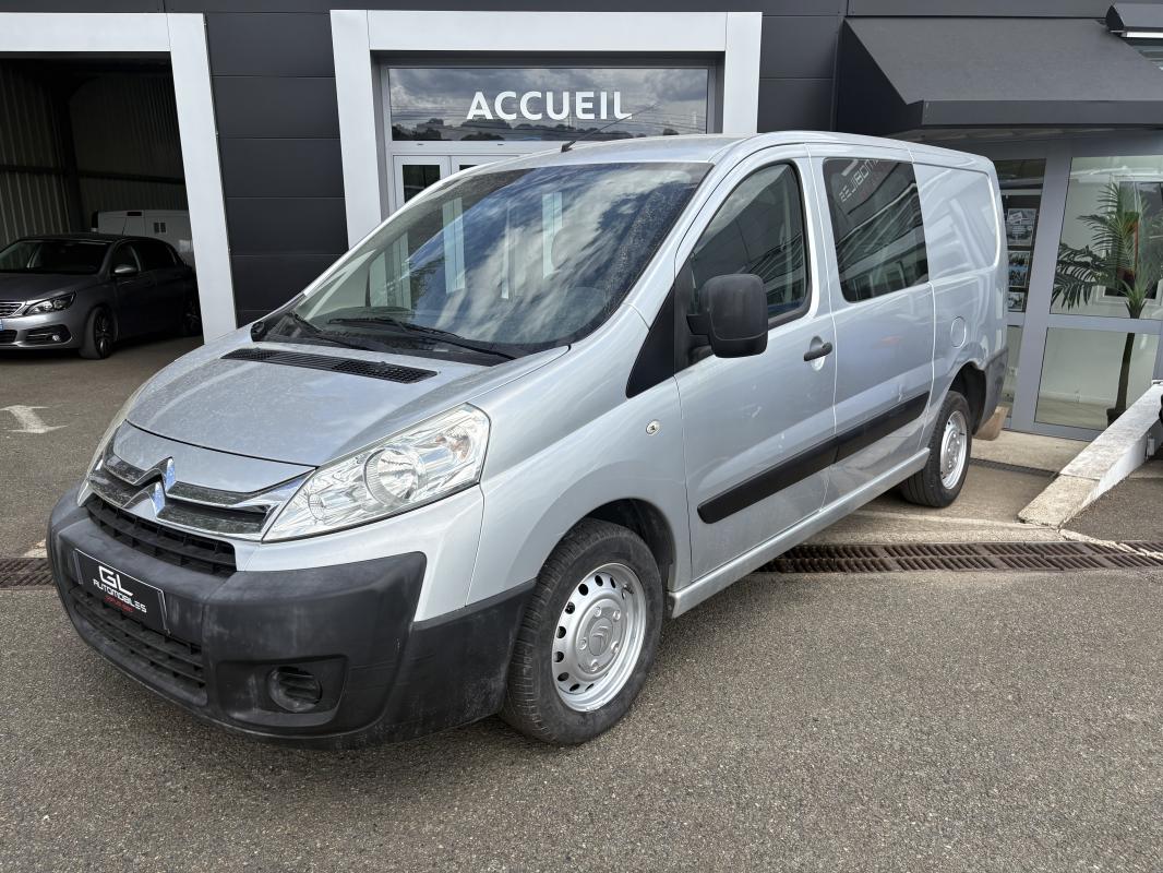 CITROËN JUMPY - III 2.0 HDI 128 FAP CABINE APPROFONDIE 6 PLACES - TVA RECUPERABLE KILOMETRAGE CERTIFIE (2016)