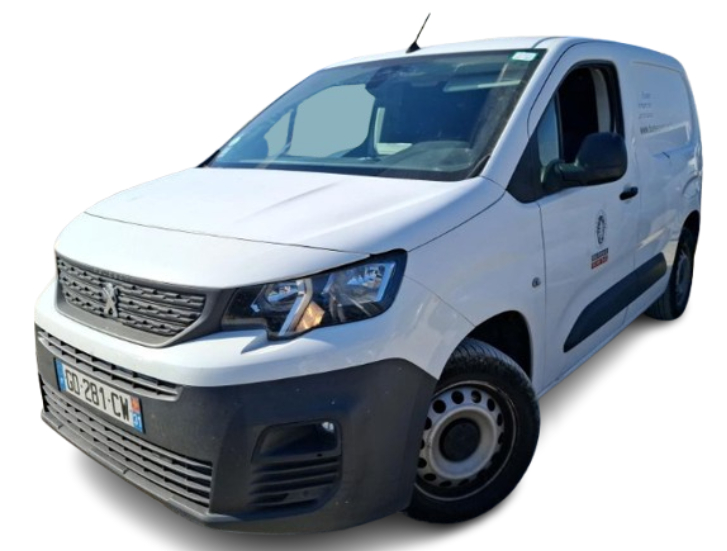 PEUGEOT PARTNER - FOURGON M 650 KG BLUEHDI 130 S&S EAT8 - 4P STD ASPHALT (2021)