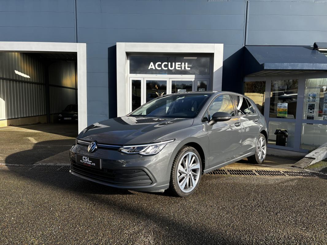 VOLKSWAGEN GOLF - 8 1.5 ETSI 150CV STYLE DSG7 -CAMERA-FEUX LED - ECLAIRAGE D'AMBIANCE COULEUR INTERIEUR (2022)