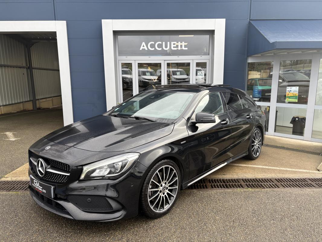 Mercedes CLA Shooting Brake - BREAK 220D BVA AMG LINE WHITE ART EDITION - ATTELAGE AMOVIBLE HAYON ELECTRIQUE SIEGE A MEMOIRE- TOIT OUVRANT