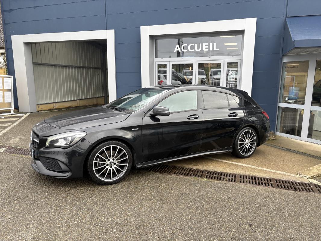 Mercedes CLA Shooting Brake - BREAK 220D BVA AMG LINE WHITE ART EDITION - ATTELAGE AMOVIBLE HAYON ELECTRIQUE SIEGE A MEMOIRE- TOIT OUVRANT